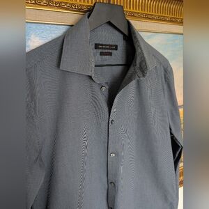 John Varvatos Blue Pattern Shirt